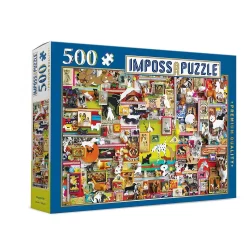 500pce ImpossApuzzle - Dogsville (NEW)