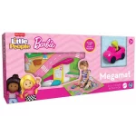Felt Megamat with Vehicle - Barbie Little People (NEW)