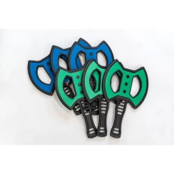 GP01925 | Go Play! Replacement Axes 12 unit PDQ (4 x 3 pce sets)