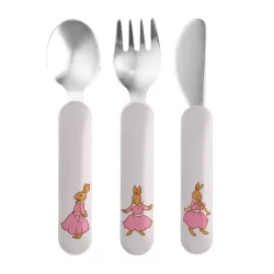 Bunnykins 3 Piece Cutlery Set - Pink