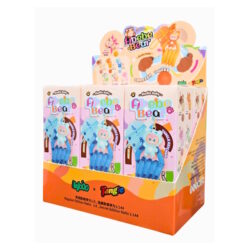 TC85735 Hiden Wooo: Diudiu Baby x Tangle® Abebe Bear Series Tangle Keychain Blind Box